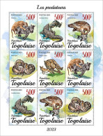 Togo 2023, Animals, Predator, Wild Cats, Snake, Eagle, 9val In BF - Serpents