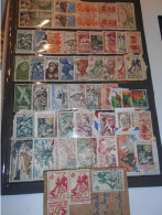 France Ex-colonies Aof 50 Timbres Obliteres - Gebraucht