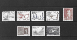 Greenland 1984 MNH Complete Year Sg 144/51 - Unused Stamps