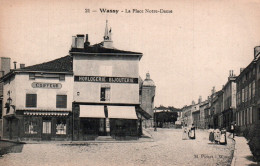 CPA - WASSY - La Place Notre-Dame .... Edition M.Picart - Wassy