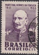 1955 Brasilien ° Mi:BR 880, Sn:BR 824, Yt:BR 606, Hermes Da Fonseca (1855-1923) - Gebraucht