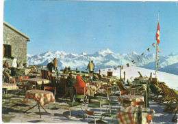 - MONTANA-CRANS (Valais, Suisse) Alt. 2600m. - Restaurant Bellalui - Scan Verso - - Crans-Montana