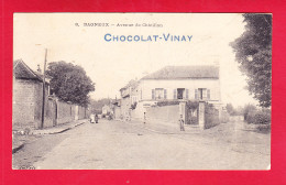 F-92-Bagneux-01Ph52  Avenue De Châtillon, Carte émise Par Le Chocolat Vinay, Cpa (état) - Bagneux