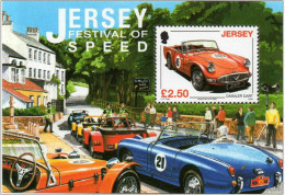 Jersey 2008 Yvertn° Bloc 87 *** MNH Cote 11  € Autos Cars Festival Of Speed - Jersey