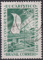 1955 Brasilien ° Mi:BR 881, Sn:BR 825, Yt:BR 607, XXXVI Eucharistic Congress, Eucharistic Congress - Gebraucht