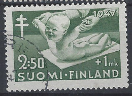 Finlandia U  326 (o) Usado.1947 - Oblitérés