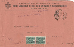 LETTERA 1946 LUOGOTENENZA 2X2 SEGNATASSE  TIMBRO ROMA (XT120R - Marcofilie