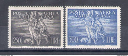 1948 Vaticano, Francobolli Nuovi, Annata Completa 2 Val Di Posta Aerea MNH ** Ce - Años Completos