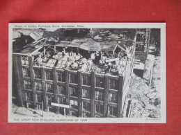 The Great New England Hurricane 1938 Kane's Furniture     Store Worcester Mass        Ref 6344 - Catastrofi