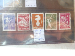 Bulgarie Bulgaria 539/543 Charniere Plakken Parfait Perfect Sports Sportten - Unused Stamps