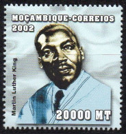 MOZAMBIQUE 2002 - 1v - MNH - Martin Luther King - Nobel Prize - Peace - Racism - Frieden Paix - Paz - Pace - Vrede - Martin Luther King