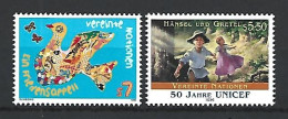 Timbre De Nations Unies Vienne Neuf ** N 236 Et  238 - Unused Stamps