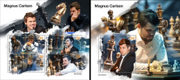 Sierra Leone 2023, Chess, Carlsen, 4val In BF +BF - Chess