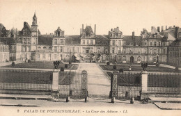 FRANCE - Palais De Fontainebleau - Vue Générale De La Cour Des Adieux - L L - Carte Postale Ancienne - Fontainebleau