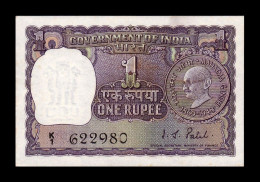 India 1 Rupee Commemorative Ghandi 1969-1970 Pick 66 Sign 82 Sc Unc - Inde