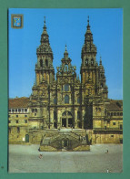 Espagne Santiago De Compostela Saint-Jacques-de-Compostelle Façade De La Cathédrale - Santiago De Compostela