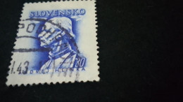 SLOVAKYA-    1939-45 --    1.30       DREJ LANKA      DAMGALI - Gebruikt