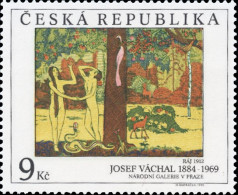130 Czech Republic Josef Váchal - Eden 1996 - Religieux
