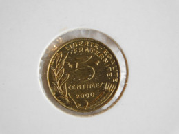 France 5 Centimes 2000 BU MARIANNE (247) - 5 Centimes