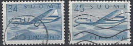 Finlandia Aereo U 5/6 (o) Usado.1958 - Gebruikt