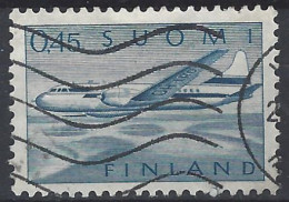 Finlandia Aereo U 8 (o) Usado.1963 - Usados