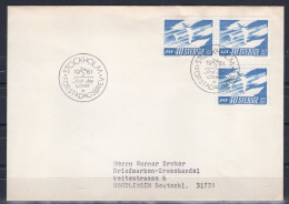 Sweden 1961 FDC SAS Airmail - Briefe U. Dokumente