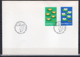 Sweden 1977 FDC Europa - Brieven En Documenten