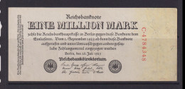 GERMANY - 1923 1 Millionen Mark Circulated Banknote - 1 Miljoen Mark