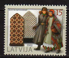 Latvia 2002 Mittens - Lettish Clothes For The Winter. MNH** - Lettland