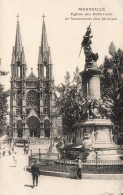 FRANCE - Marseille - Vue Générale De L'église Des Réformés Et Monuments Des Mobiles - Carte Postale Ancienne - Otros Monumentos