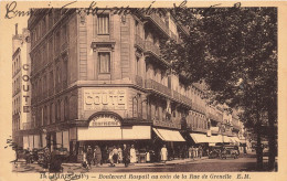 Paris 14ème * Boulevard Raspail Au Coin De La Rue De Grenelle * Pâtisserie Confiserie COUTE - Arrondissement: 14