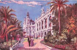 MONACO - Monte Carlo - The Exterior Of The Nouvelle Salle Schmit - Animé - Carte Postale Ancienne - Monte-Carlo