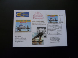 Aviation Plusbrief Individuell Convair CV340 Lufthansa 2015 (vol Lufthansa Flight Hamburg London) - Covers & Documents