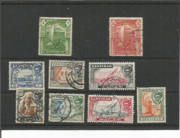 Zanzibar -  Selection  Of 9 Used  Stamps As Per Scan - Zanzibar (1963-1968)