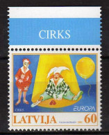 Latvia - 2002 EUROPA Stamps - Circus. MNH** - Lettonie