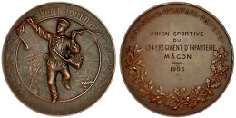 Médaille. Le Petit Journal - 134ème Régiment D'infanterie. - Andere & Zonder Classificatie