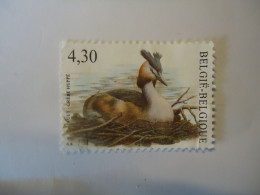 BELGIUM  USED    STAMPS      BIRDS   BIRD DUCKS   4.30 - Anatre