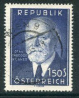 AUSTRIA 1953 Korner Birth Anniversary. Used.  Michel 982 - Usados