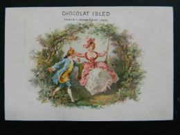 CHROMO      CHOCOLAT IBLED      ( 11,5   X  7,7  Cms)    2 - Ibled