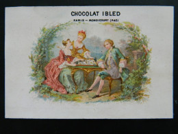 CHROMO      CHOCOLAT IBLED      ( 11,5   X  7,7  Cms)    3 - Ibled
