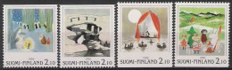 Finlandia 1156/1159 ** MNH. 1993 - Ungebraucht