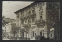 CPA Croatie Croatia écrite Carte Photo RPPC ABBAZIA - Kroatië