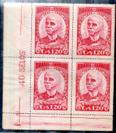 Brasil Bloque De Cuatro Nº Yvert 480 ** - Unused Stamps