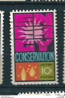 N° 1036 Energy Conservation - Sans Gomme  Timbre Stamp Etats-Unis (1974)  USA United States - Oblitérés
