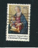 N°1067 USA - Christmas, Ghirlandaio, National Gallery  Timbre Etats-Unis (1975) Oblitéré   Oblitéré - Oblitérés