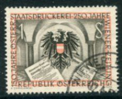 AUSTRIA 1954  State Printing Works  Used.  Michel 1011 - Gebraucht