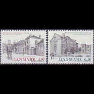 DENMARK 2009 - Scott# 1442-3 Metropol School Set Of 2 MNH - Unused Stamps