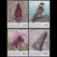 DENMARK 2009 - Scott# 1430-3 Flora/Fauna Set Of 4 MNH - Unused Stamps