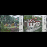 DENMARK 2008 - Scott# 1406-7 Small Gardens Set Of 2 MNH - Nuevos