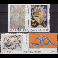 DENMARK 2006 - Scott# 1367-70 COBRA Paintings Set Of 4 MNH - Ungebraucht